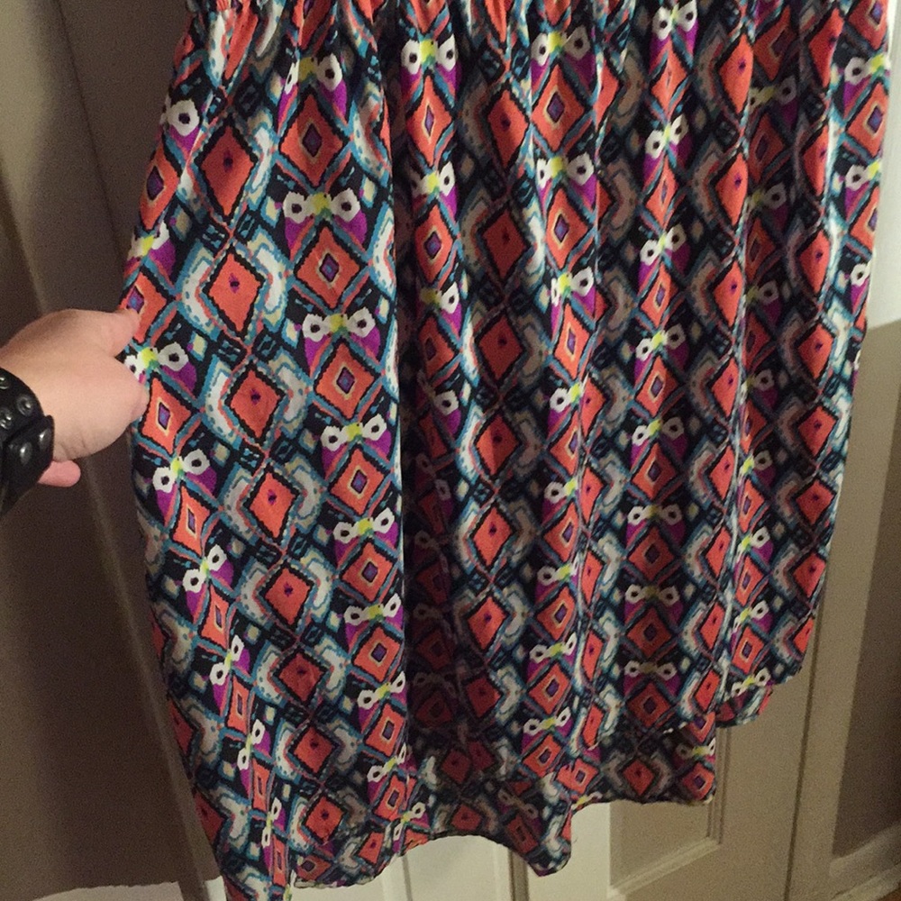 Indulge Multicolored High/Low Dress - Picture 4 of 8